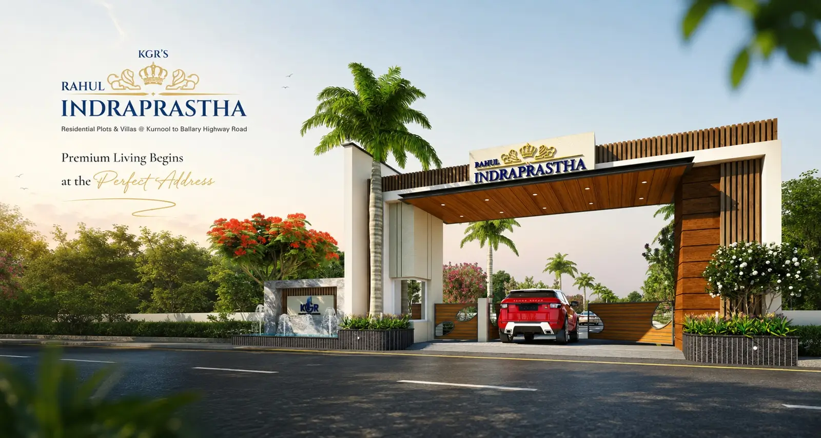 Luxurious Modern Villa Layout - KGR Developers